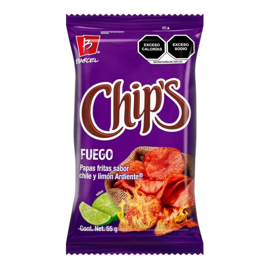 Chips Fuego 55G