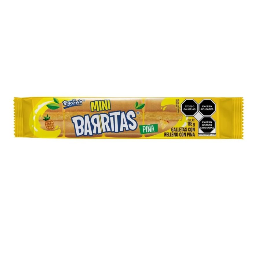 Mini Barritas Piña 185 G